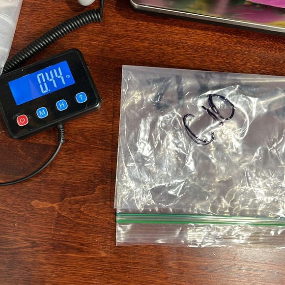 Crystal Sky Womens Mini Dress M Pink Orange Puffy Sleeves Zip Back Tie Sash EUC - Picture 16 of 16